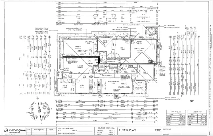 Floorplan of Homely semi-detached listing, unit 2/4 Reo Place, Yandina QLD 4561