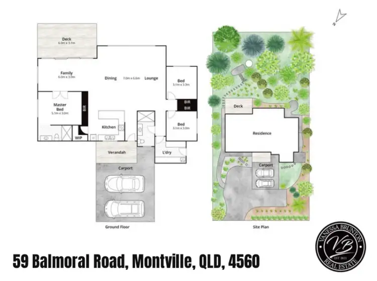 Floorplan of Homely house listing, 59 Balmoral Road, Montville QLD 4560