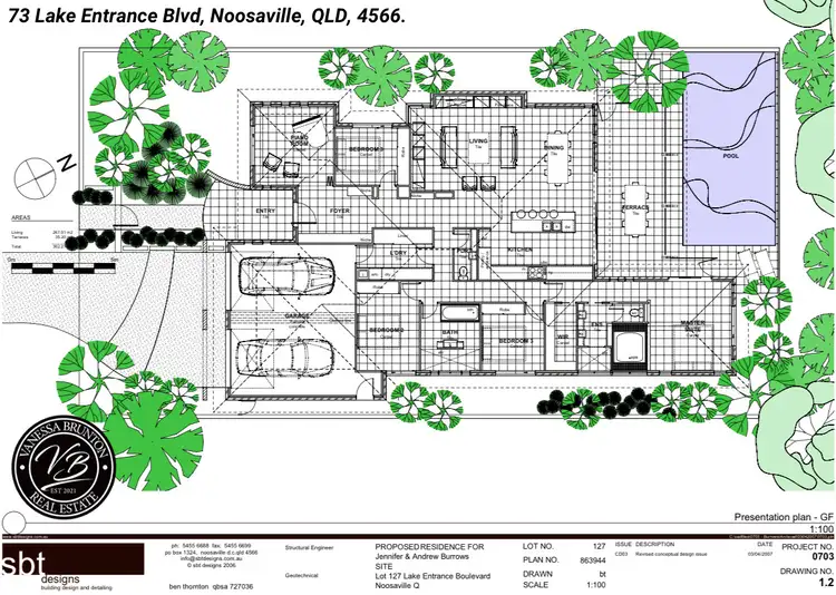 Floorplan of Homely house listing, 73 Lake Entrance Boulevard, Noosaville QLD 4566