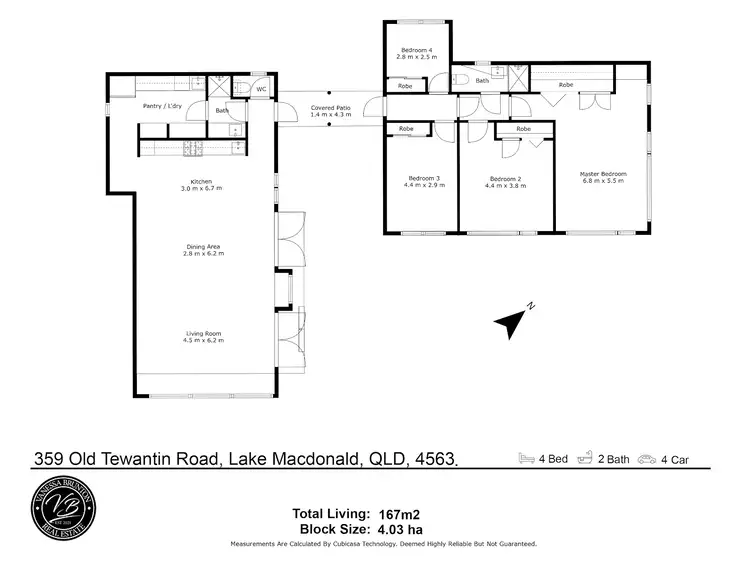 Floorplan of Homely rural property listing, 359 Old Tewantin Road, Lake Macdonald QLD 4563