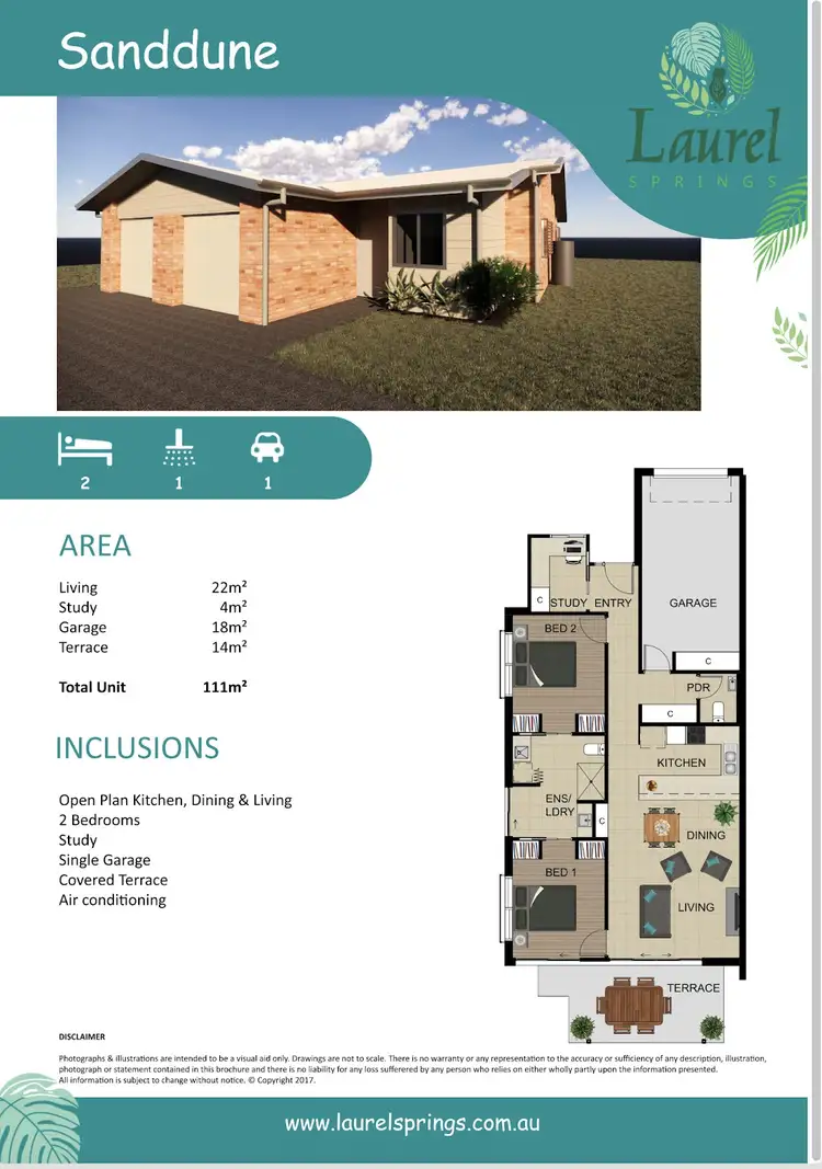 Floorplan of Homely unit listing, 41b/18 Doolan Street, Nambour QLD 4560