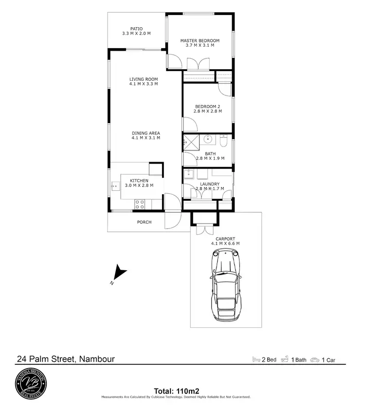 Floorplan of Homely house listing, 24 Palm Street, Nambour QLD 4560