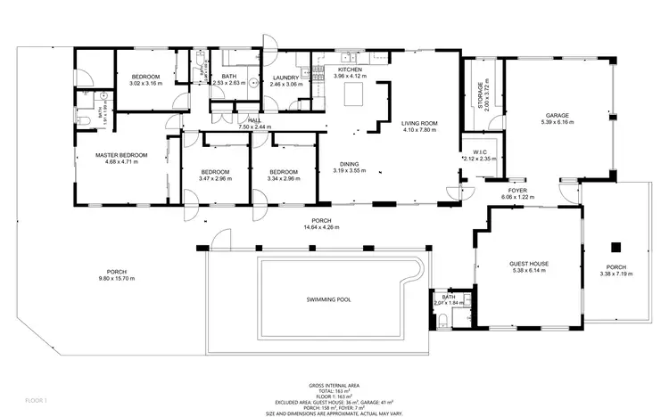 Floorplan of Homely house listing, 17 Mimosa Court, Annandale QLD 4814