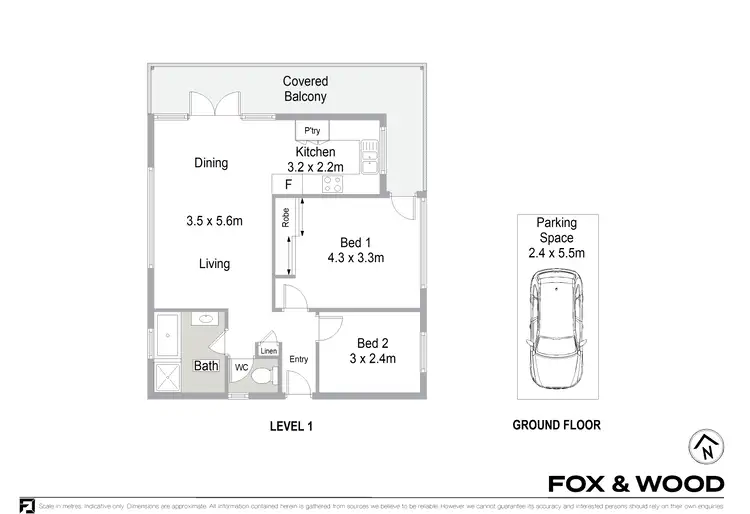 Floorplan of Homely apartment listing, 4/60 Kingsway, Cronulla NSW 2230