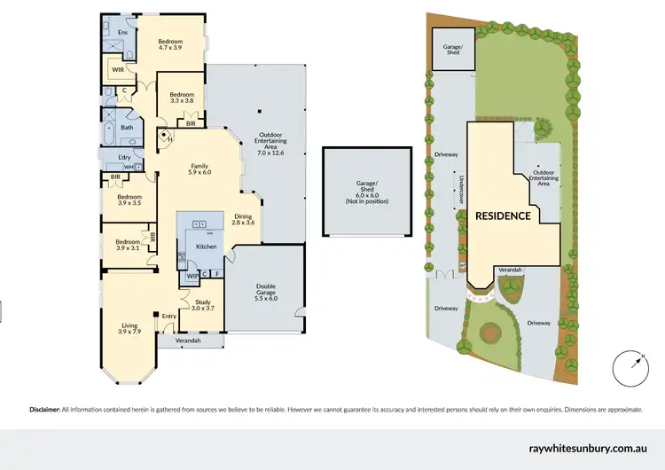 Floorplan of Homely house listing, 30 Palomino Drive, Sunbury VIC 3429