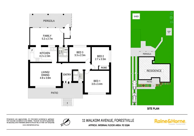 Floorplan of Homely house listing, 11 Walkom Avenue, Forestville NSW 2087