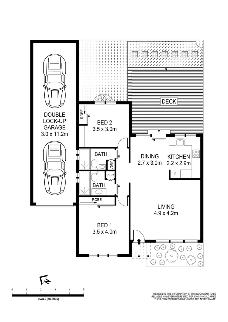 Floorplan of Homely villa listing, 4/2 Heber Street, Hurstville NSW 2220