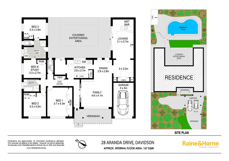 Floorplan of Homely house listing, 28 Aranda Drive, Davidson NSW 2085