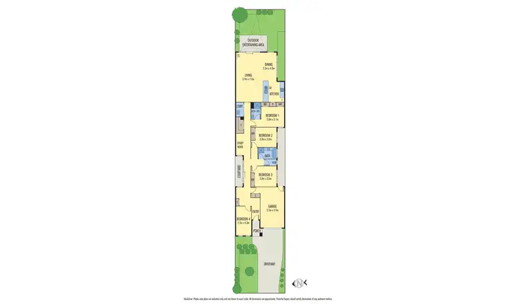 Floorplan of Homely house listing, 77A Fitzroy Street South, Altona Meadows VIC 3028