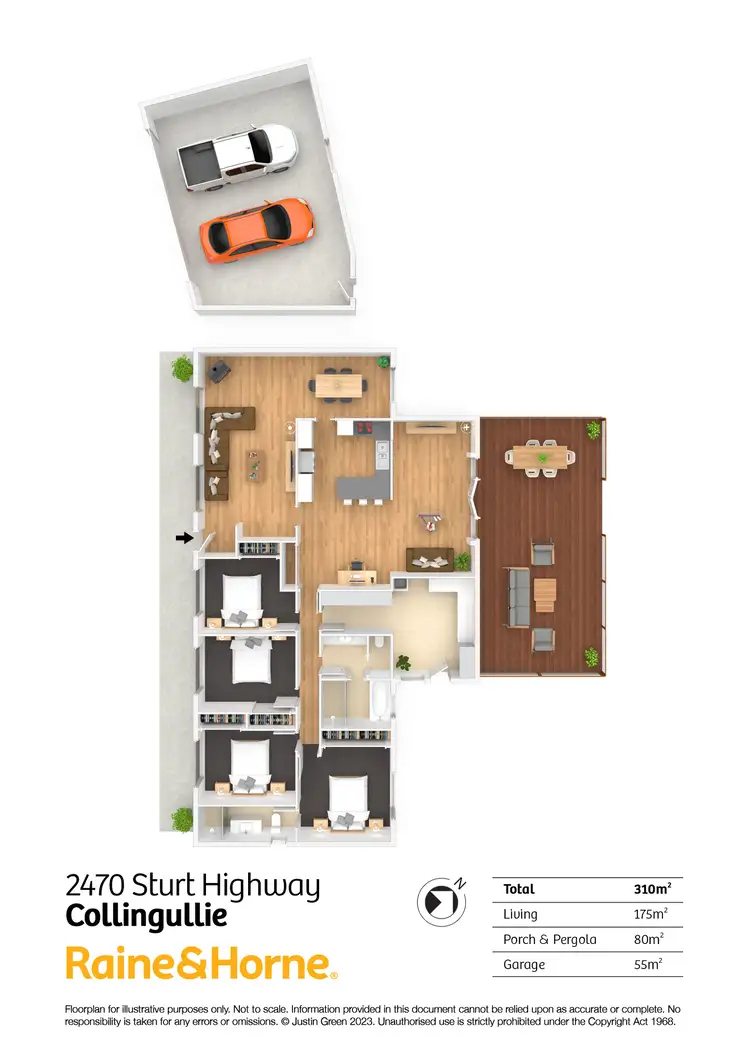 Floorplan of Homely house listing, 2470 Sturt Highway, Collingullie NSW 2650