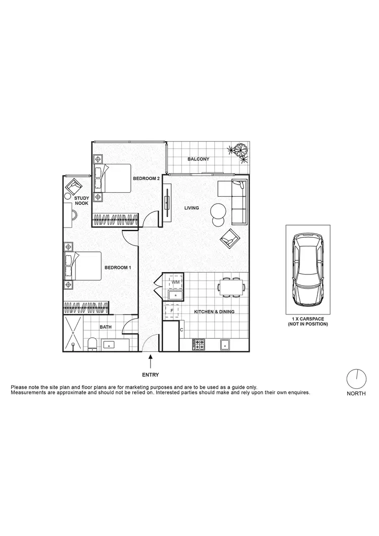 Floorplan of Homely apartment listing, 1006/20-22 Jane Bell Lane, Melbourne VIC 3000