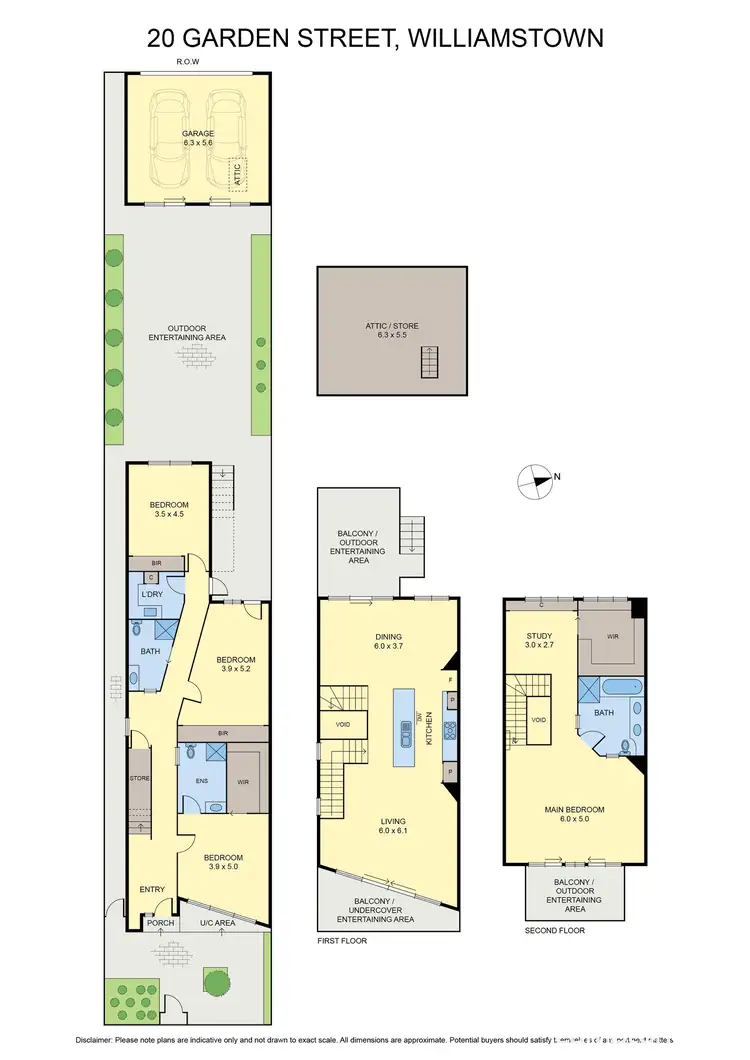 Floorplan of Homely house listing, 20 Garden Street, Williamstown VIC 3016