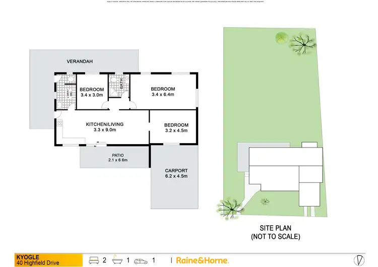 Floorplan of Homely house listing, 40 Highfield Road, Kyogle NSW 2474