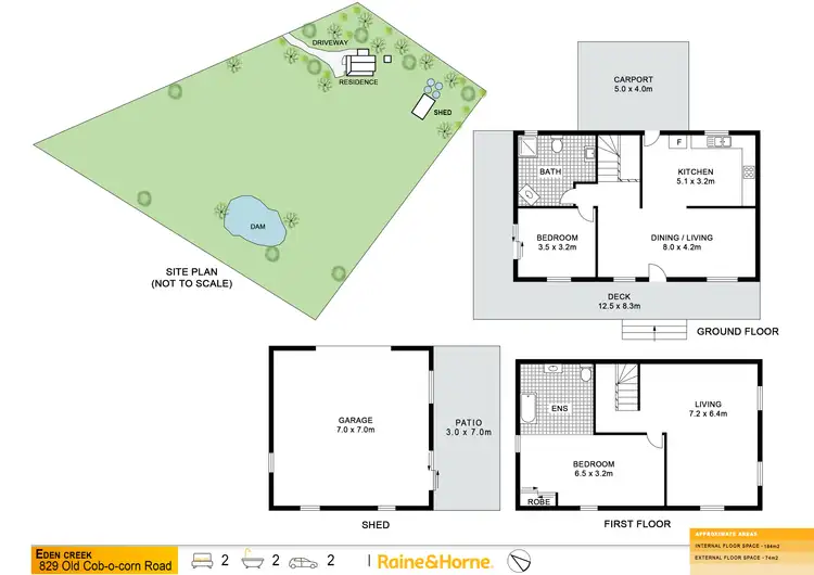 Floorplan of Homely house listing, 829 Old Cob O Corn Road - Eden Creek, Kyogle NSW 2474