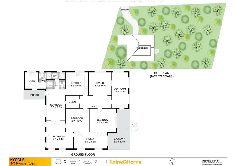 Floorplan of Homely house listing, 1-3 Kyogle Road, Kyogle NSW 2474
