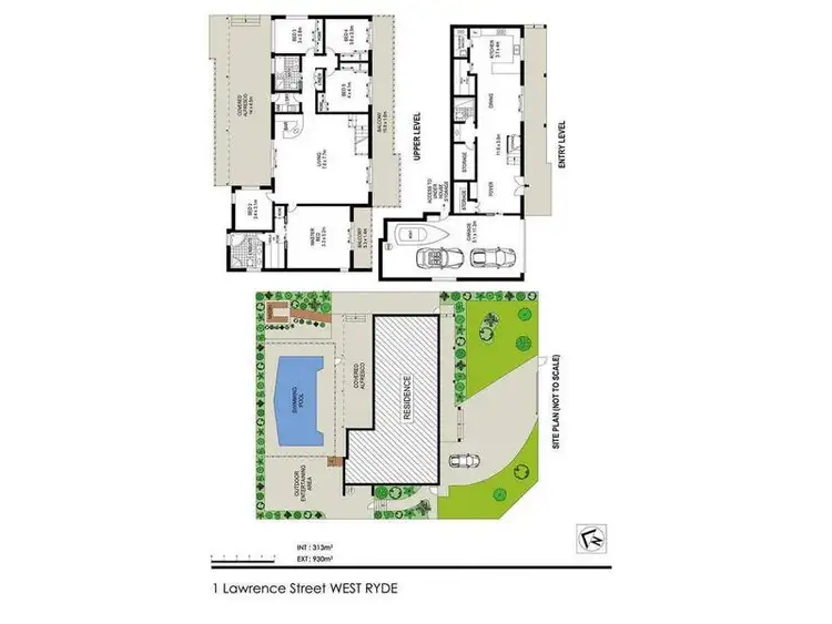 Floorplan of Homely house listing, 1 Lawrence Street, West Ryde NSW 2114