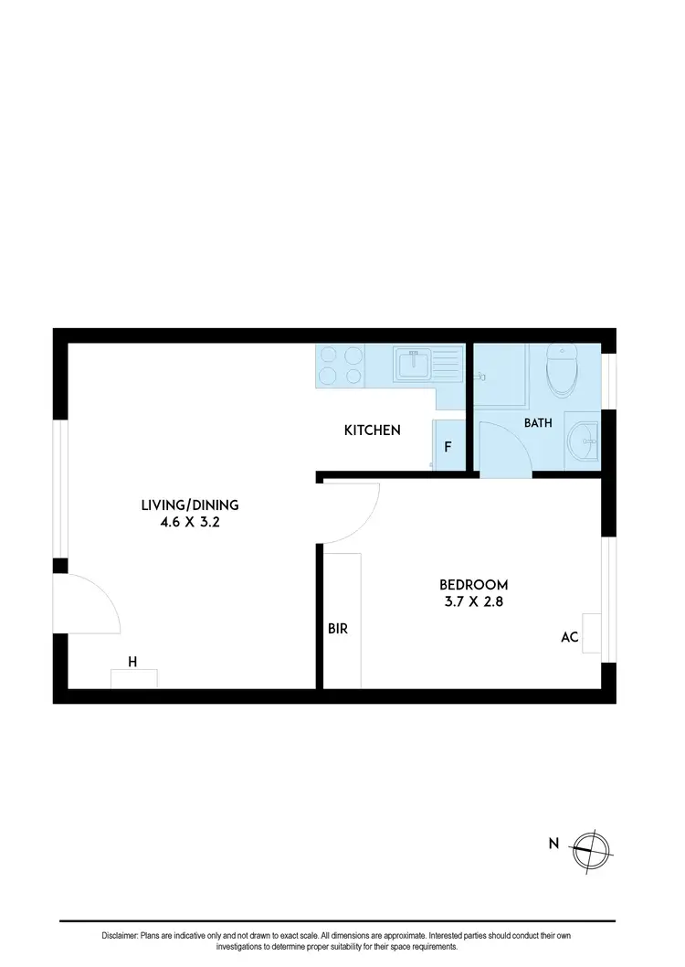 Floorplan of Homely unit listing, 2/85 Charman Road, Beaumaris VIC 3193