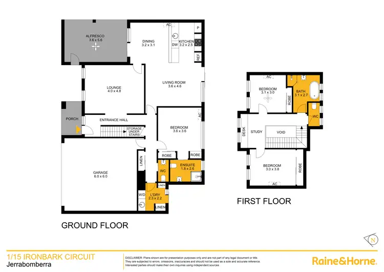 Floorplan of Homely house listing, 1/15 Ironbark Circuit, Jerrabomberra NSW 2619