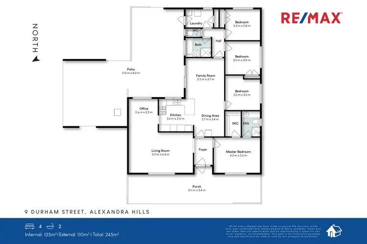 Floorplan of Homely house listing, 9 Durham Street, Alexandra Hills QLD 4161