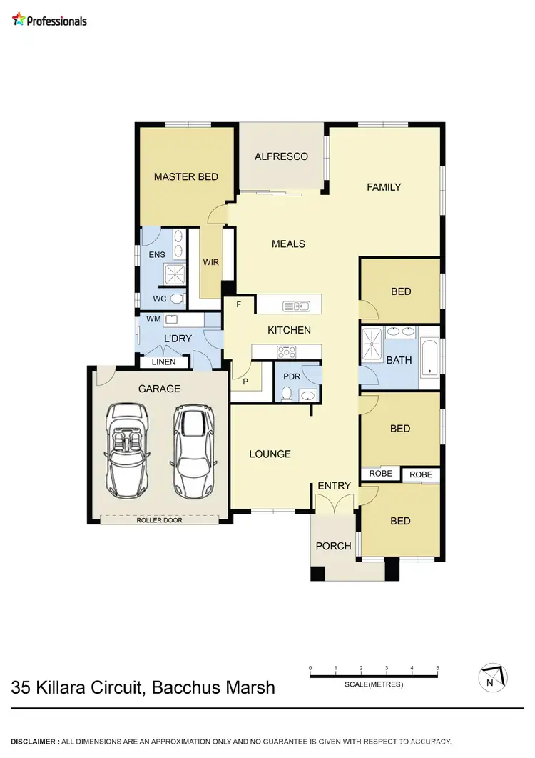 Floorplan of Homely house listing, 35 Killara Circuit, Bacchus Marsh VIC 3340