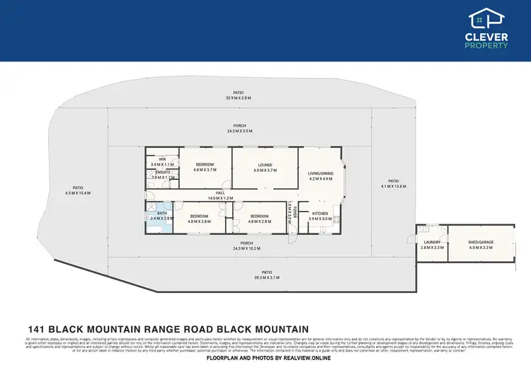 Floorplan of Homely house listing, 141 Black Mountain Range Road, Black Mountain QLD 4563