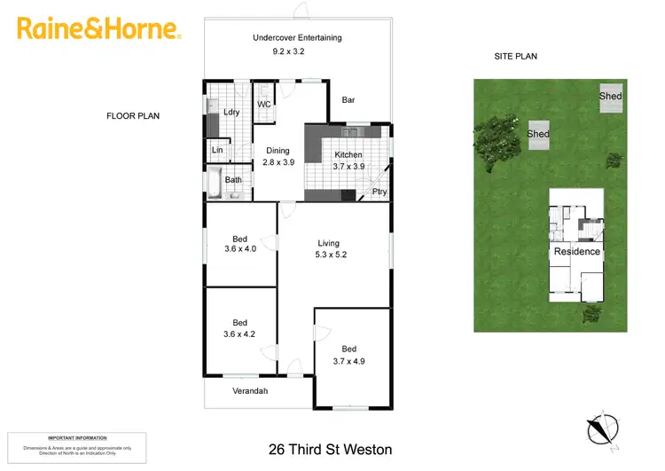 Floorplan of Homely house listing, 26 Third Street, Weston NSW 2326