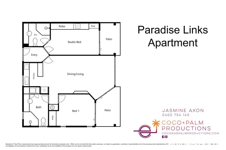 Floorplan of Homely unit listing, 42/24-70 Nautilus Street (Paradise Links), Port Douglas QLD 4877