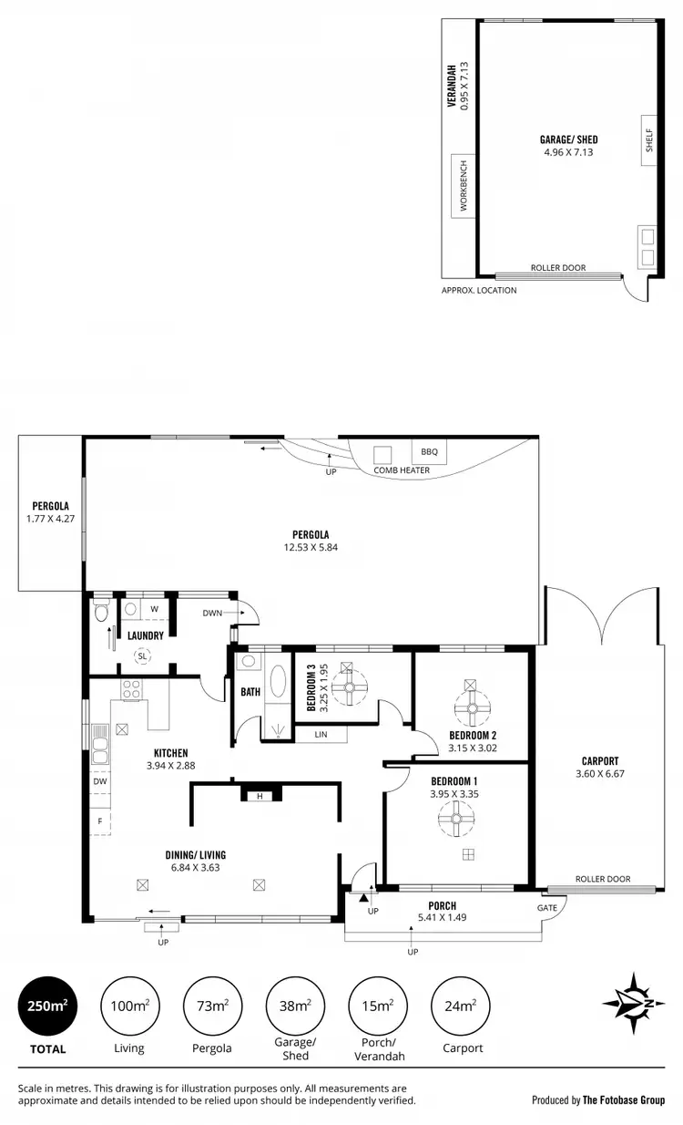 Floorplan of Homely house listing, 27 Holly Rise, Hackham West SA 5163