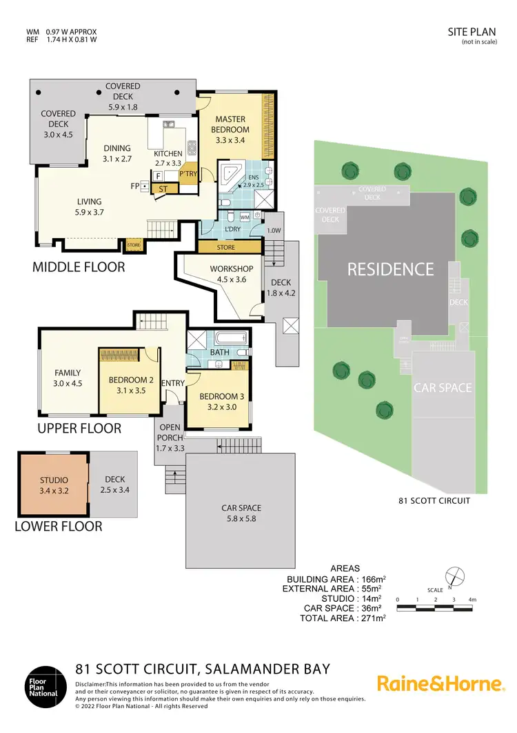 Floorplan of Homely house listing, 81 Scott Circuit, Salamander Bay NSW 2317