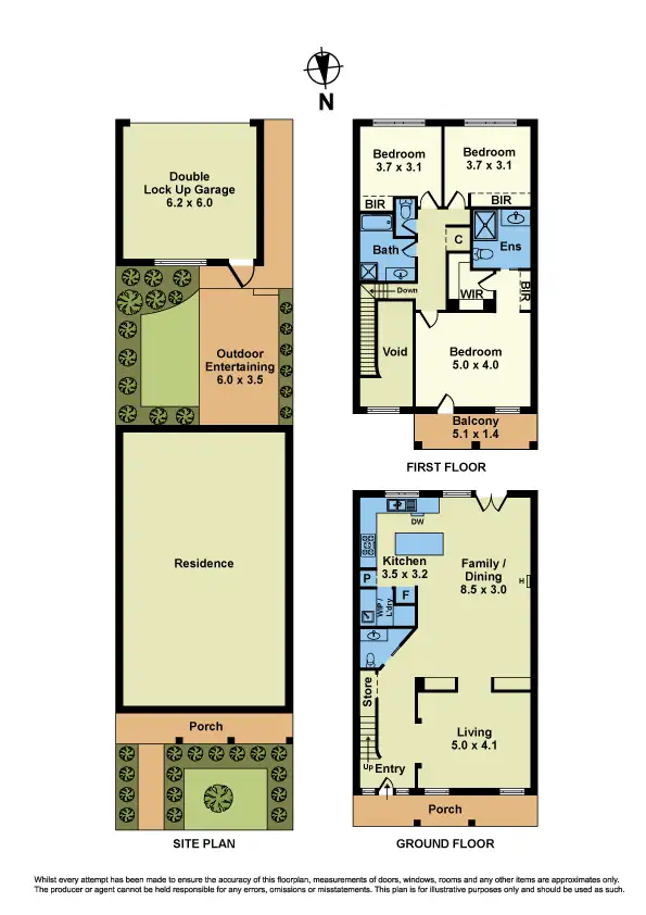 Floorplan of Homely house listing, 11 Anile Place, Williamstown North VIC 3016