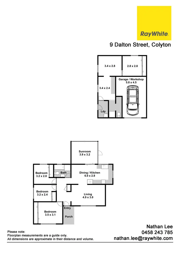 Floorplan of Homely house listing, 9 Dalton Street, Colyton NSW 2760