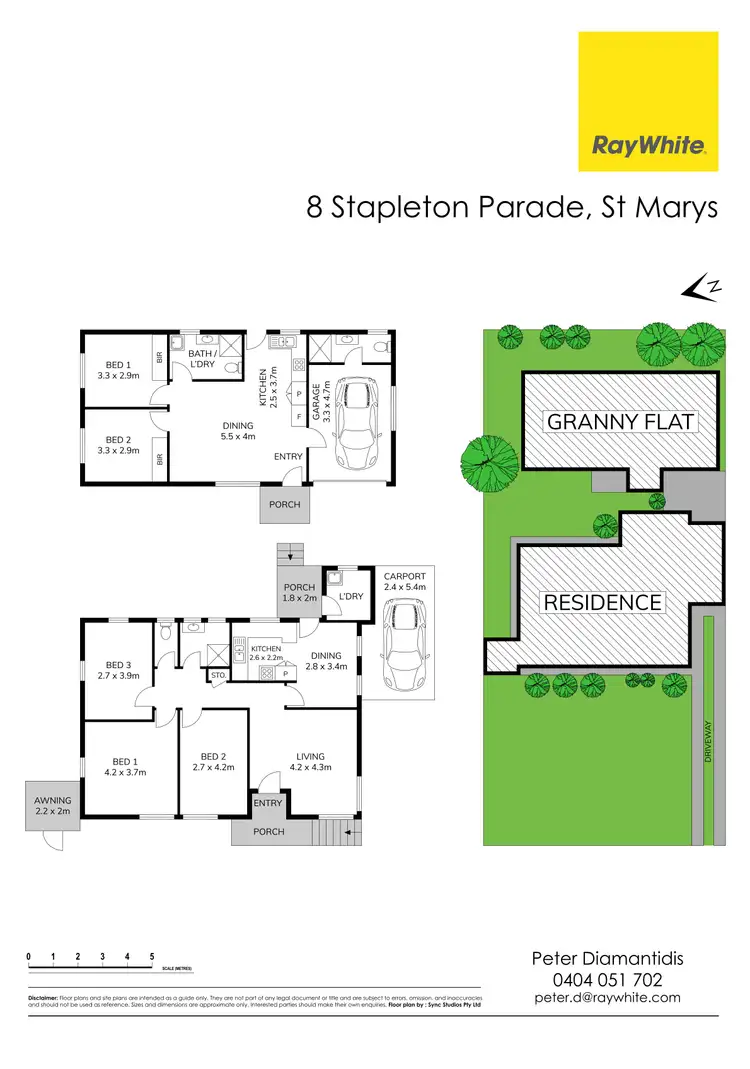 Floorplan of Homely house listing, 8 & 8a Stapleton Parade, St Marys NSW 2760