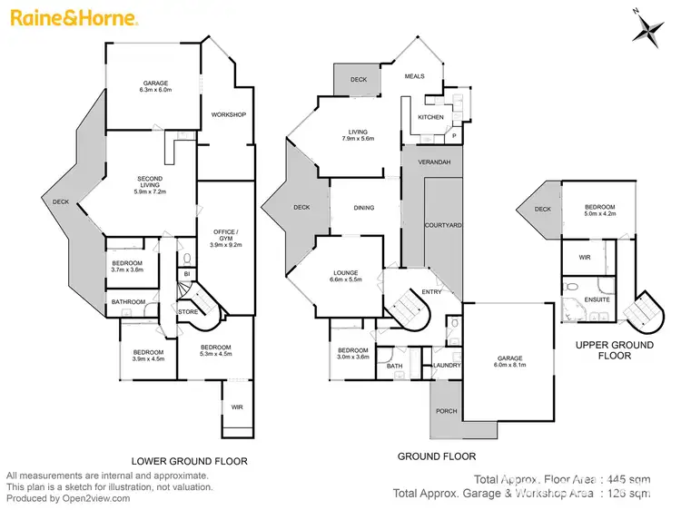 Floorplan of Homely house listing, 14 Monaco Place, Howrah TAS 7018