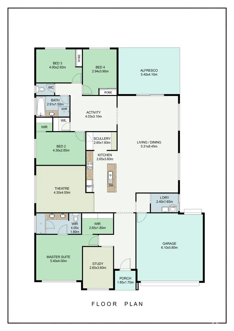 Floorplan of Homely house listing, 19 Mindalong Way, Byford WA 6122