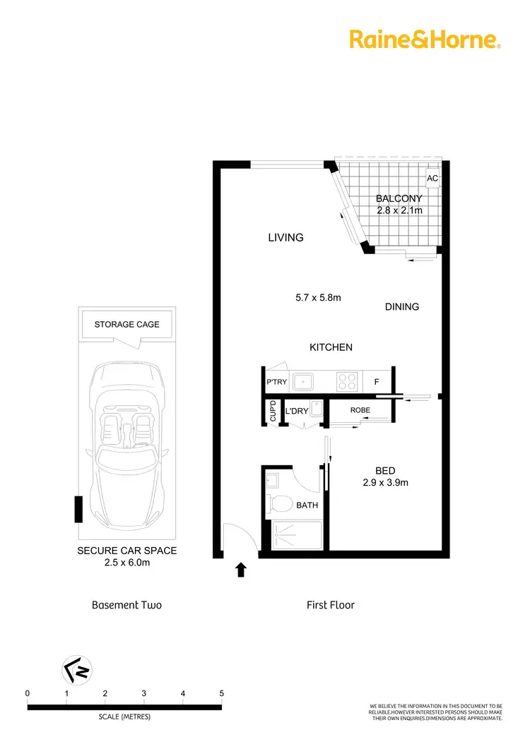 Floorplan of Homely apartment listing, 106/165 Frederick Street, Bexley NSW 2207