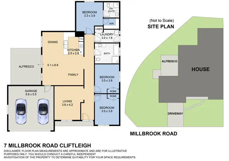 Floorplan of Homely house listing, 7 Millbrook Road, Cliftleigh NSW 2321