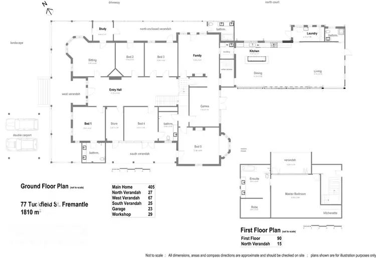 Floorplan of Homely house listing, 77 Tuckfield Street, Fremantle WA 6160