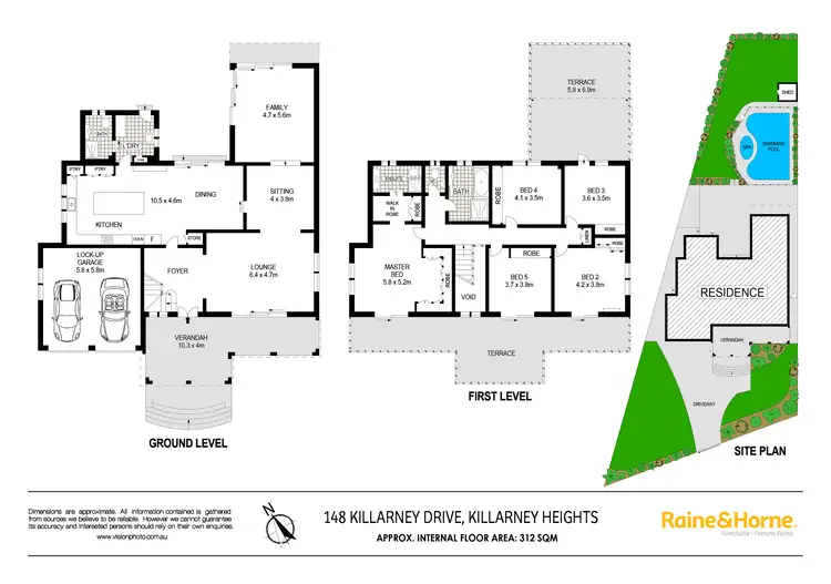 Floorplan of Homely house listing, 148 Killarney Drive, Killarney Heights NSW 2087
