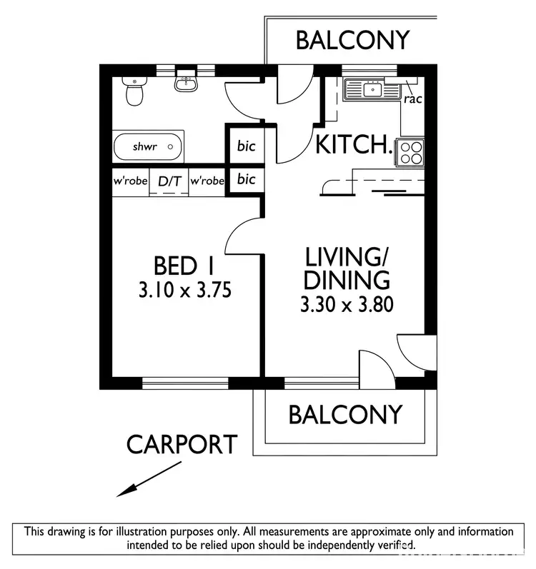 Floorplan of Homely unit listing, 11/42 Mortimer Street, Kurralta Park SA 5037