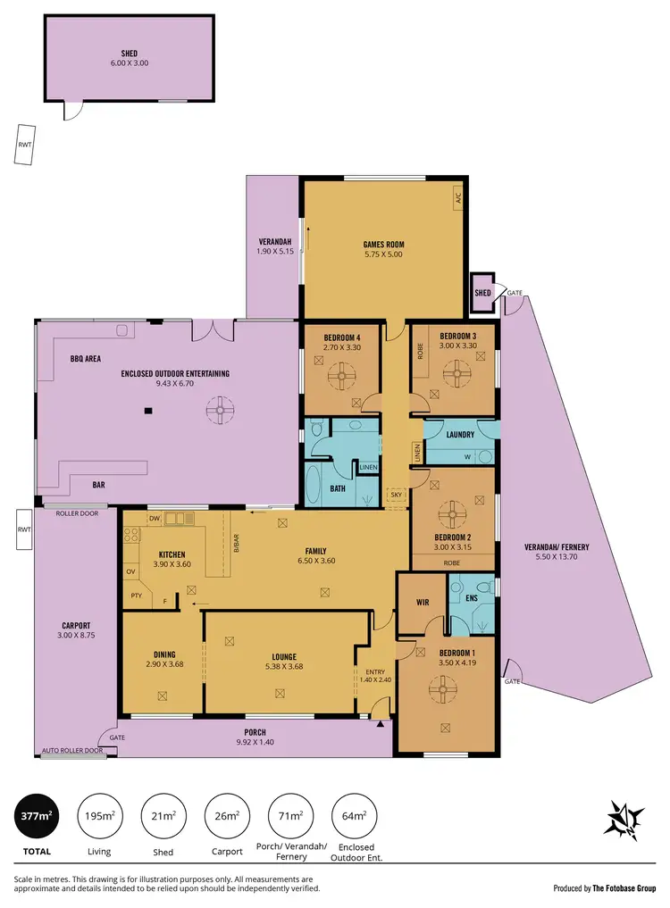 Floorplan of Homely house listing, 4 Jupiter Street, Hallett Cove SA 5158