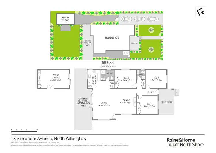 Floorplan of Homely house listing, 23 Alexander Avenue, Willoughby NSW 2068