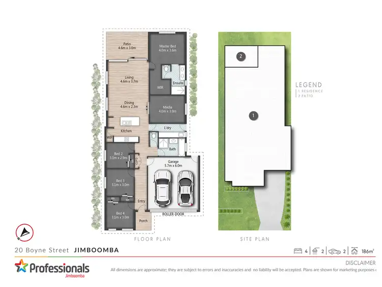 Floorplan of Homely house listing, 20 Boyne Street, Jimboomba QLD 4280