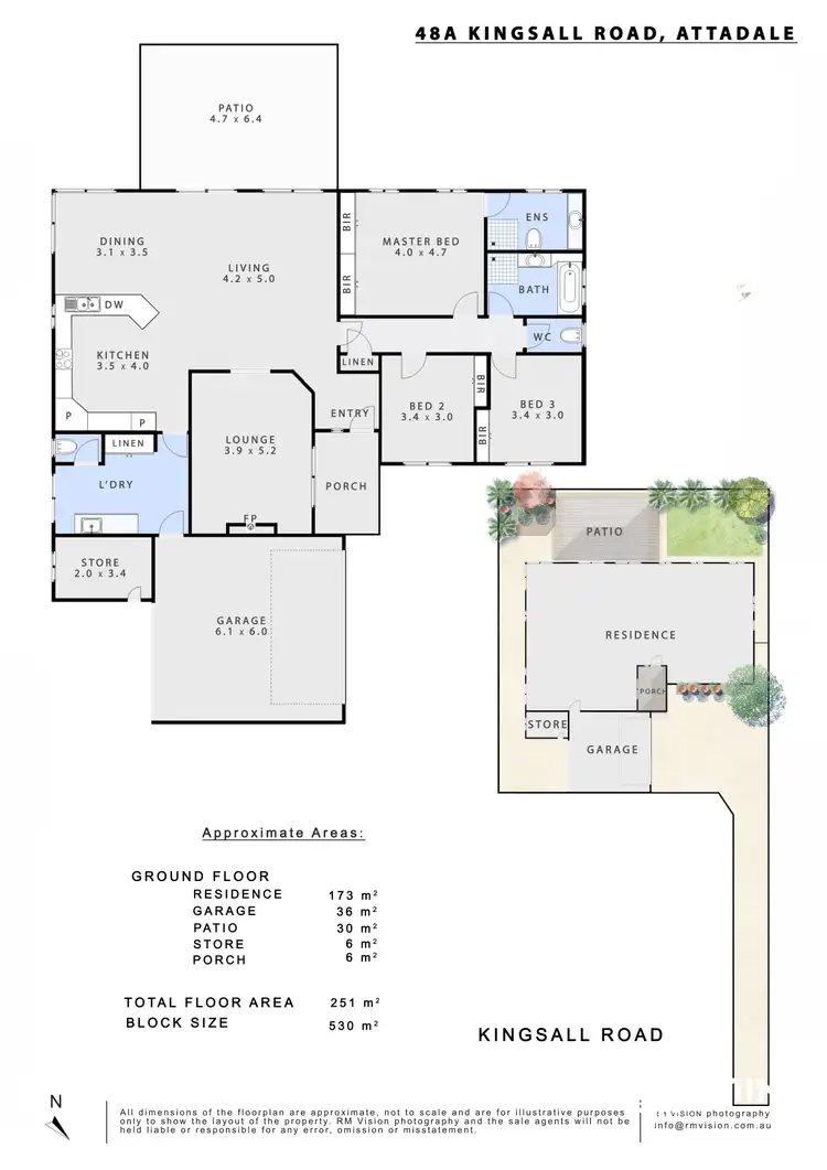 Floorplan of Homely house listing, 48A Kingsall Road, Attadale WA 6156