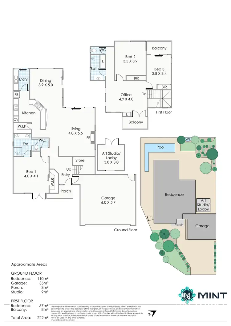 Floorplan of Homely house listing, 9 Keel Place, North Fremantle WA 6159