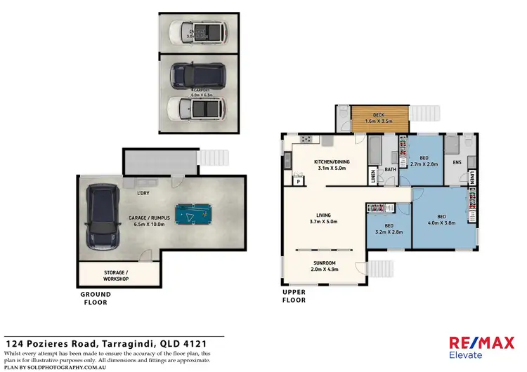Floorplan of Homely house listing, 124 Pozieres Road, Tarragindi QLD 4121