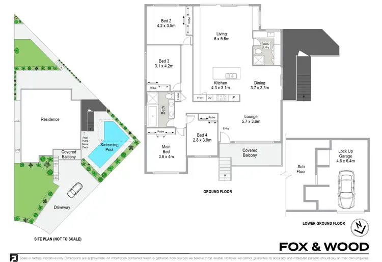 Floorplan of Homely house listing, 6 Betula Place, Loftus NSW 2232