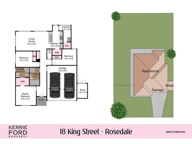 Floorplan of Homely house listing, 18 King Street, Rosedale VIC 3847