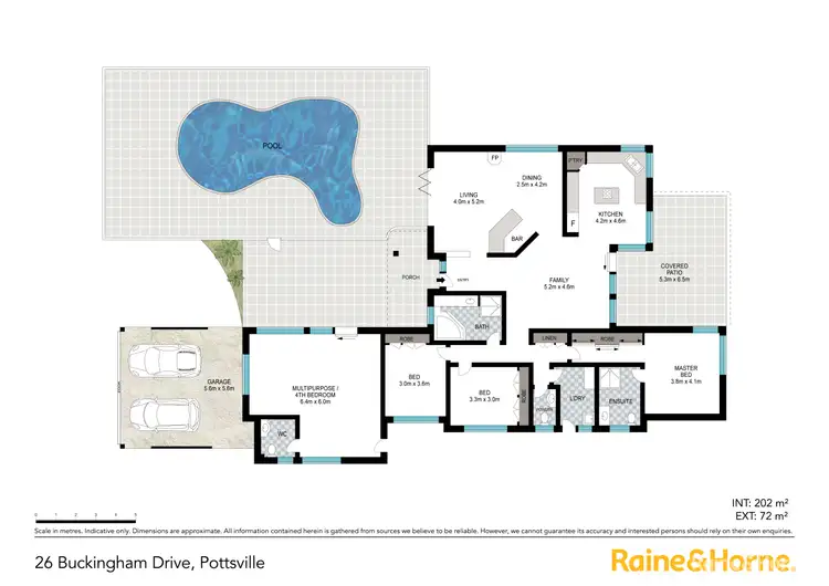 Floorplan of Homely house listing, 26 Buckingham Drive, Pottsville NSW 2489