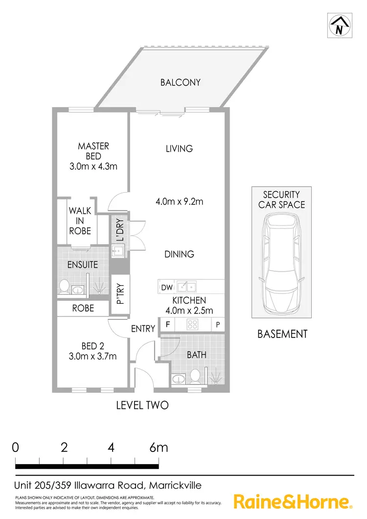 Floorplan of Homely unit listing, D205/359 Illawarra Road (Access Via Byrnes St), Marrickville NSW 2204