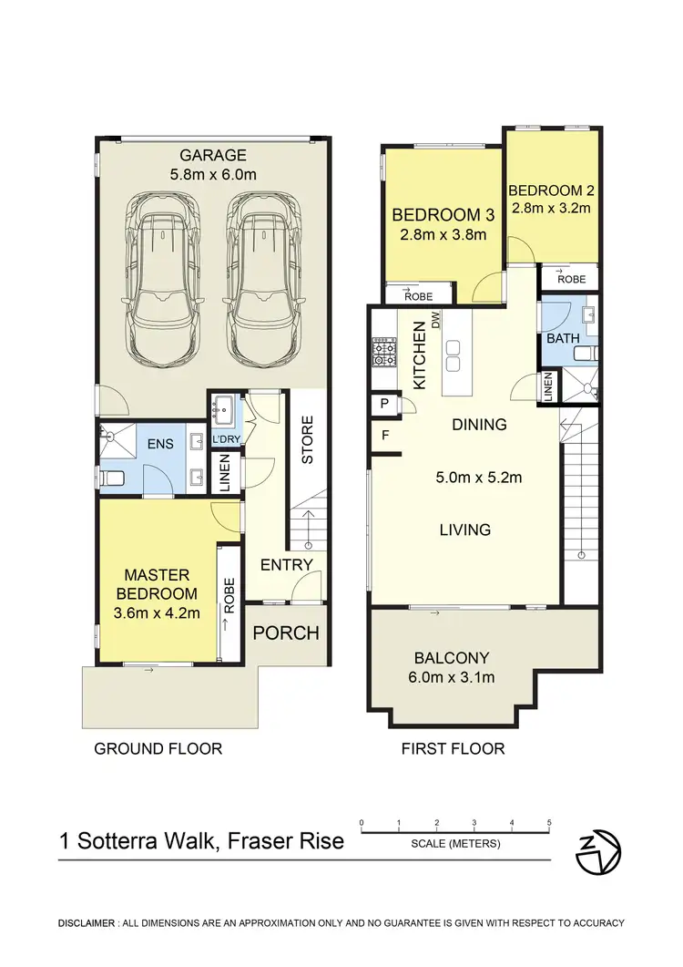 Floorplan of Homely house listing, 1 Sotterra Walk, Fraser Rise VIC 3336